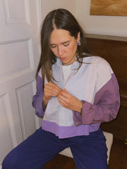 Blouson // Lila + Blau // Onesize