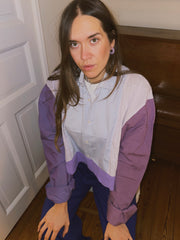 Blouson // Lila + Blau // Onesize