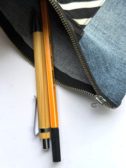 JEANS TÄSCHCHEN STRIPY