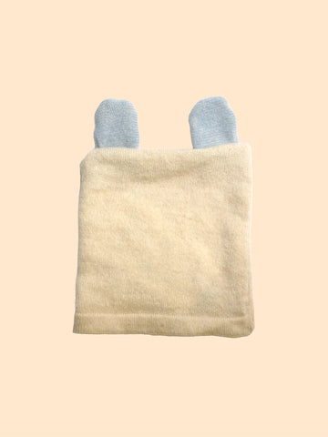 KINDERMÜTZE AUS KASCHMIR MIT "ÖHRCHEN"