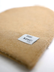 HELLBRAUNE MÜTZE "LIVY" AUS KASCHMIR // UNISEX
