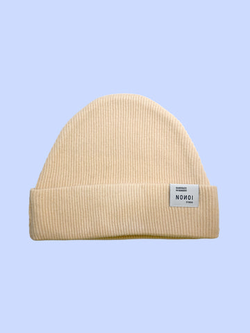 BEIGE MÜTZE "CILLO" AUS KASCHMIR // UNISEX