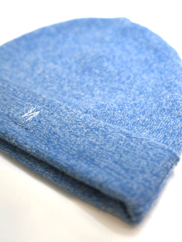 HELLBLAUE MÜTZE " GERA" AUS WOLLE // UNISEX