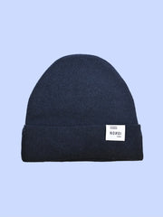 DUNKELBLAU MÜTZE "JAKARTA" AUS KASCHMIR // UNISEX
