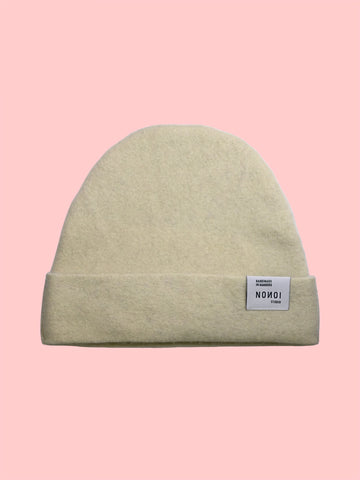 HELLGRÜNE MÜTZE "FEONY" AUS KASCHMIR // UNISEX