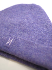 MÜTZE LILA "KIEL" AUS WOLLE // UNISEX