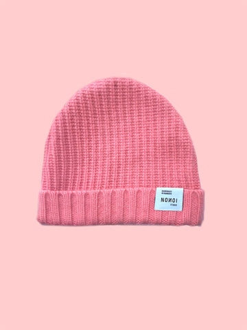 PINKE MÜTZE "AKUR" AUS KASCHMIR // UNISEX