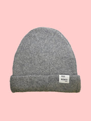 GRAUE MÜTZE "GENF" AUS WOLLE // UNISEX