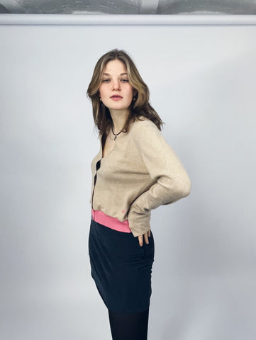 PULLOVER BEIGE // KASCHMIR // S