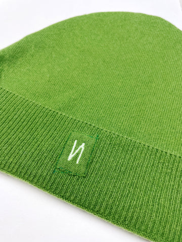 GRÜNE MÜTZE "BUDAPEST" AUS KASCHMIR // UNISEX