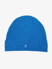 TÜRKISBLAUE MÜTZE "MOSKAU" AUS KASCHMIR // UNISEX