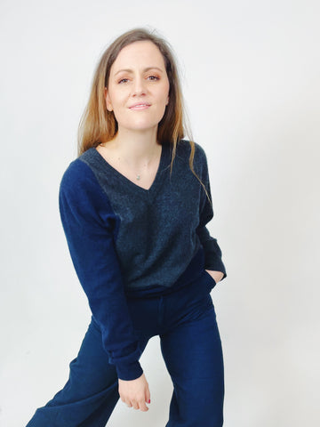 UNISEX PULLOVER ASTRAEA // KASCHMIR // S/M